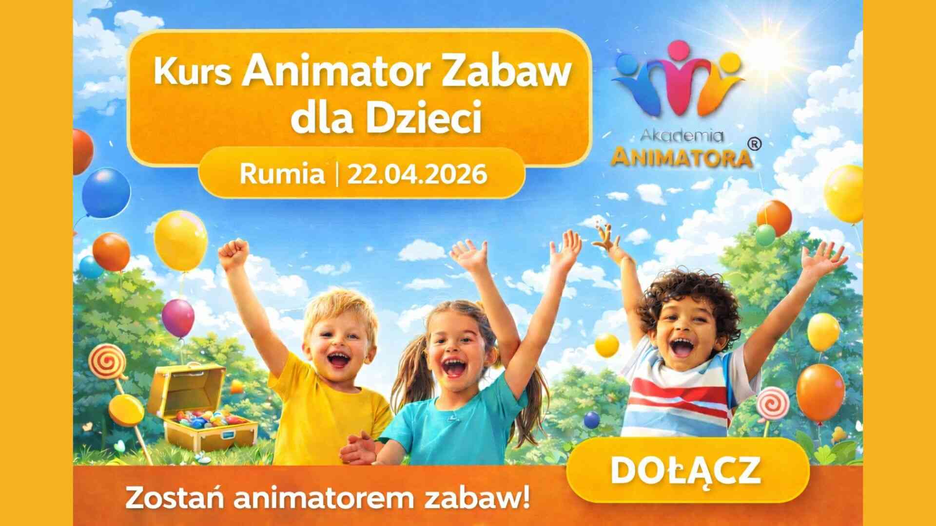 Kurs Animatora Rumia - AkademiaAnimatora.pl